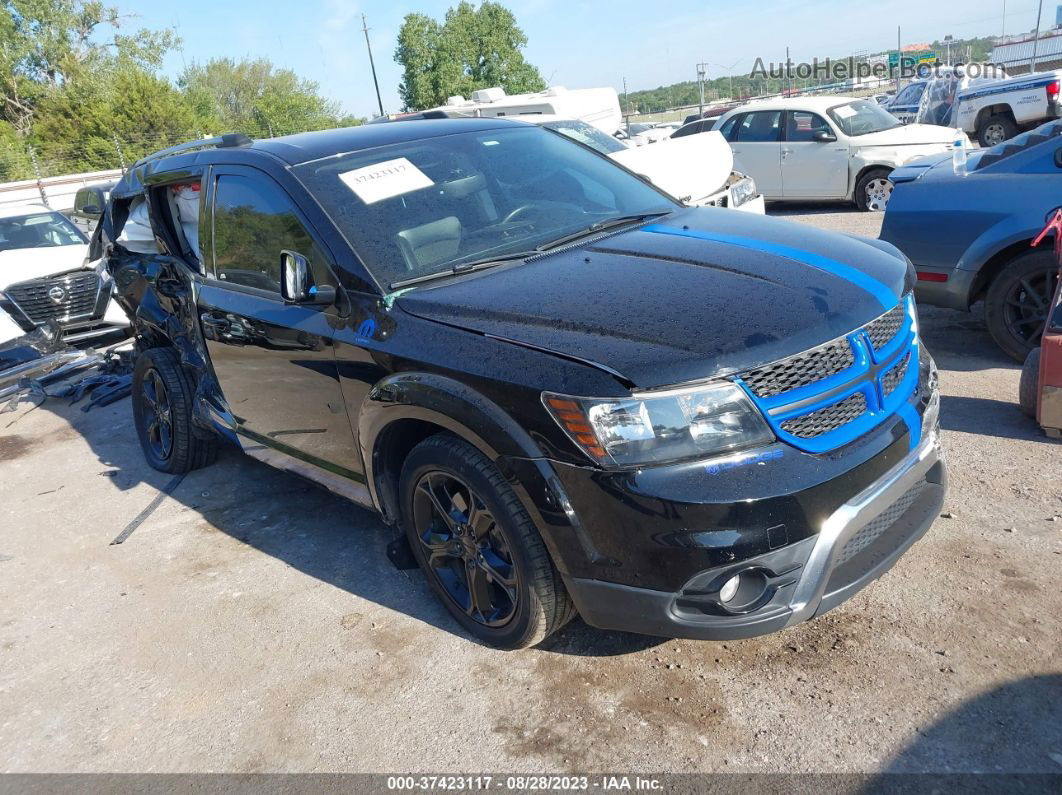 2017 Dodge Journey Crossroad Plus Black vin: 3C4PDCGB3HT556975