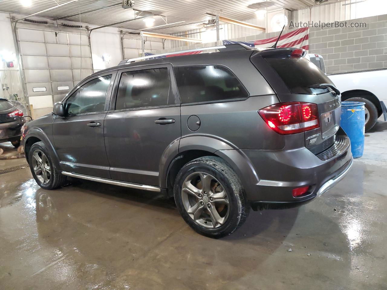 2016 Dodge Journey Crossroad Charcoal vin: 3C4PDCGB4GT118870