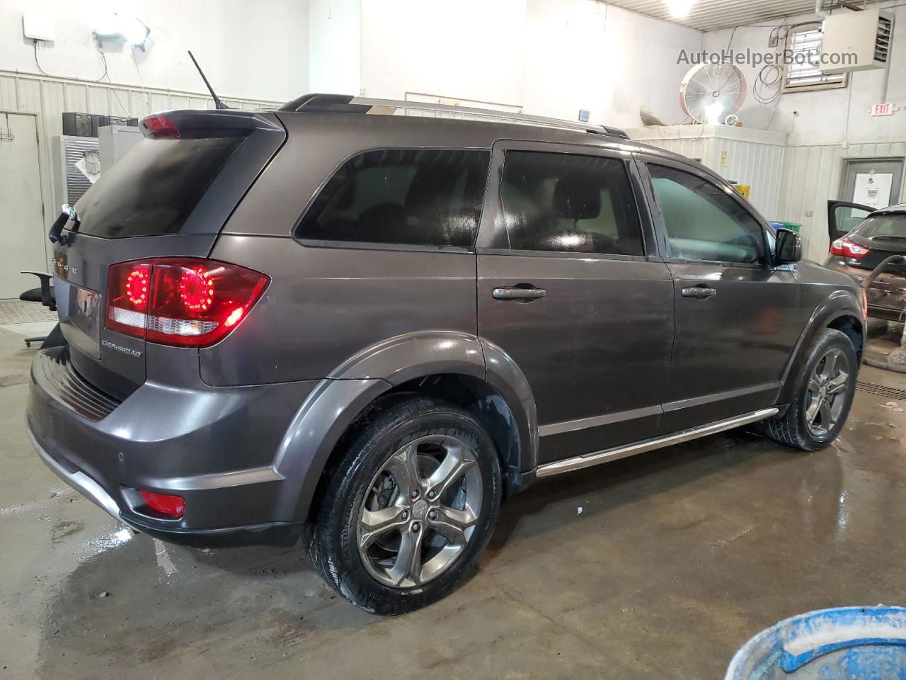 2016 Dodge Journey Crossroad Charcoal vin: 3C4PDCGB4GT118870