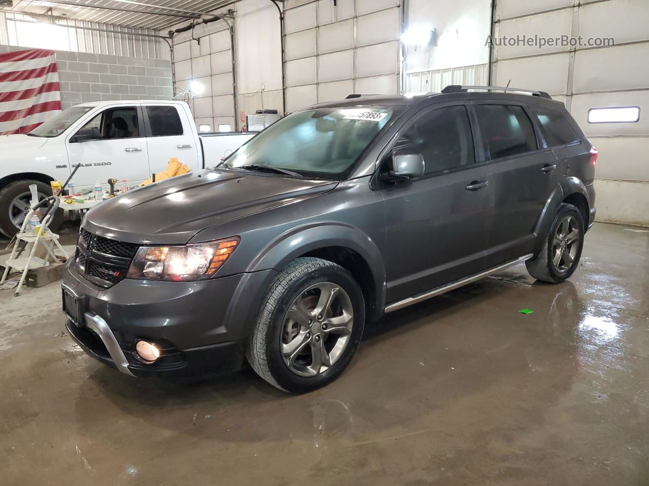 2016 Dodge Journey Crossroad Charcoal vin: 3C4PDCGB4GT118870