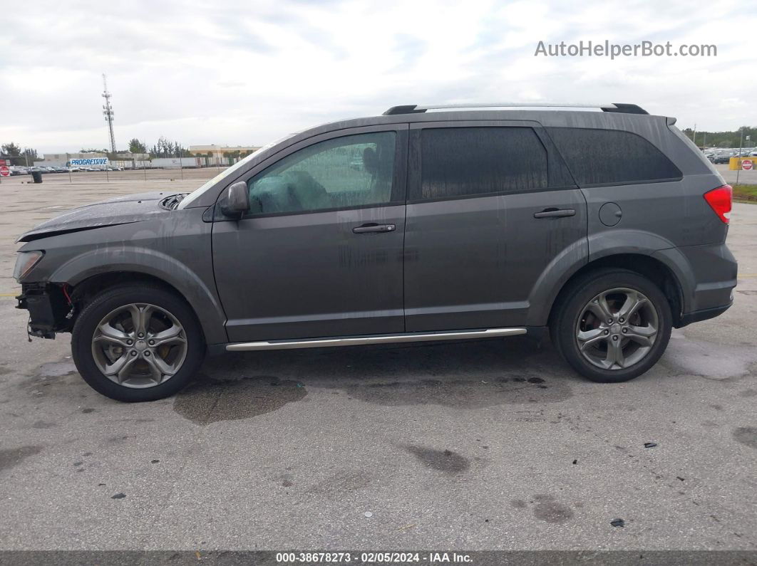 2016 Dodge Journey Crossroad Plus Серый vin: 3C4PDCGB4GT131568