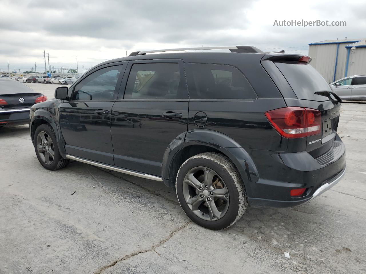 2016 Dodge Journey Crossroad Black vin: 3C4PDCGB5GT106808