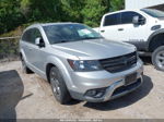 2014 Dodge Journey Crossroad Silver vin: 3C4PDCGB6ET313852