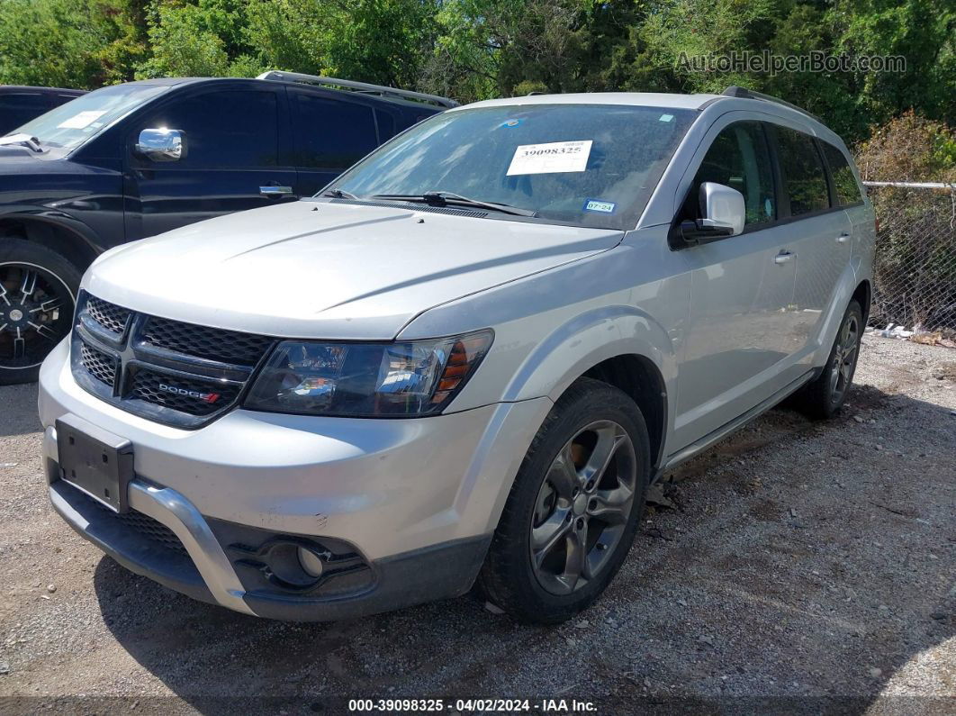 2014 Dodge Journey Crossroad Серебряный vin: 3C4PDCGB6ET313852