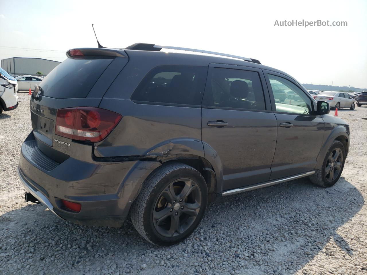 2015 Dodge Journey Crossroad Charcoal vin: 3C4PDCGB6FT697732