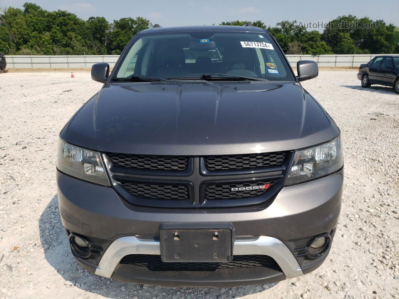 2015 Dodge Journey Crossroad Charcoal vin: 3C4PDCGB6FT697732