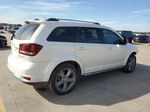 2016 Dodge Journey Crossroad White vin: 3C4PDCGB6GT166726