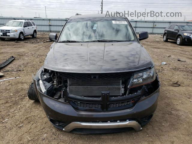 2016 Dodge Journey Crossroad Gray vin: 3C4PDCGB6GT169156