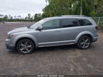 2016 Dodge Journey Crossroad Silver vin: 3C4PDCGB6GT212068