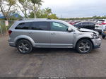 2016 Dodge Journey Crossroad Silver vin: 3C4PDCGB6GT212068