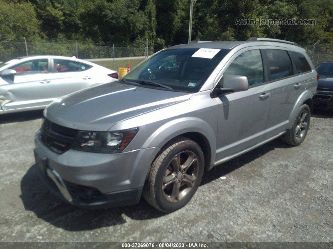 2015 Dodge Journey Crossroad Gray vin: 3C4PDCGB7FT599650