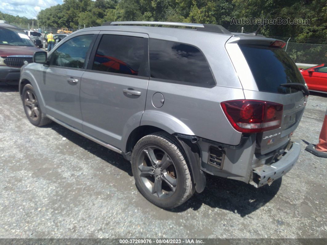 2015 Dodge Journey Crossroad Gray vin: 3C4PDCGB7FT599650