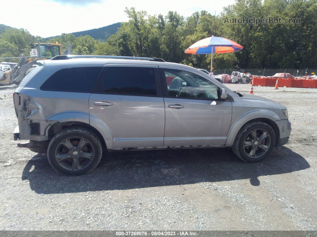 2015 Dodge Journey Crossroad Gray vin: 3C4PDCGB7FT599650