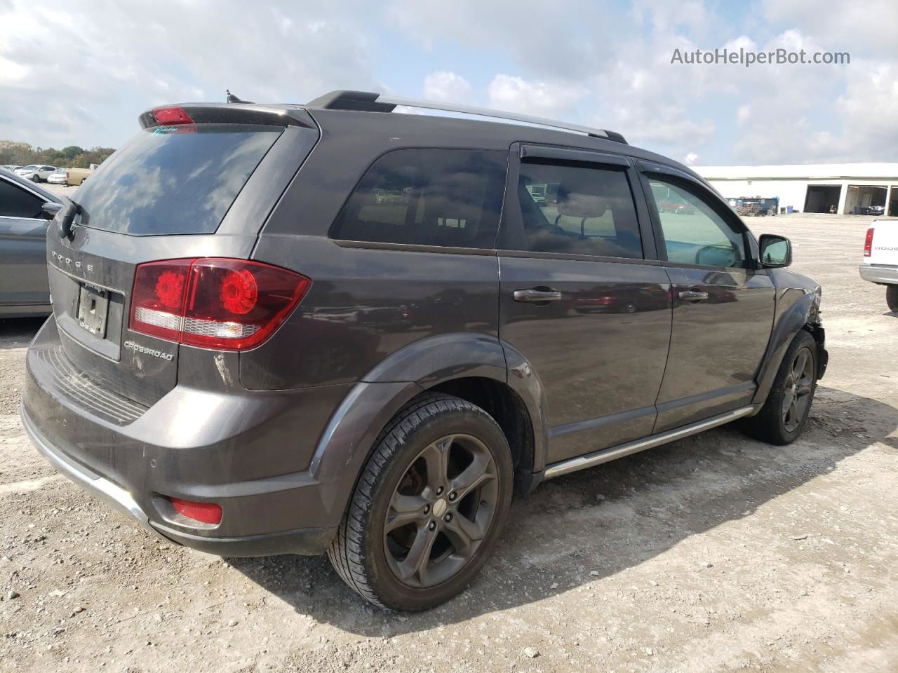 2016 Dodge Journey Crossroad Угольный vin: 3C4PDCGB7GT107250