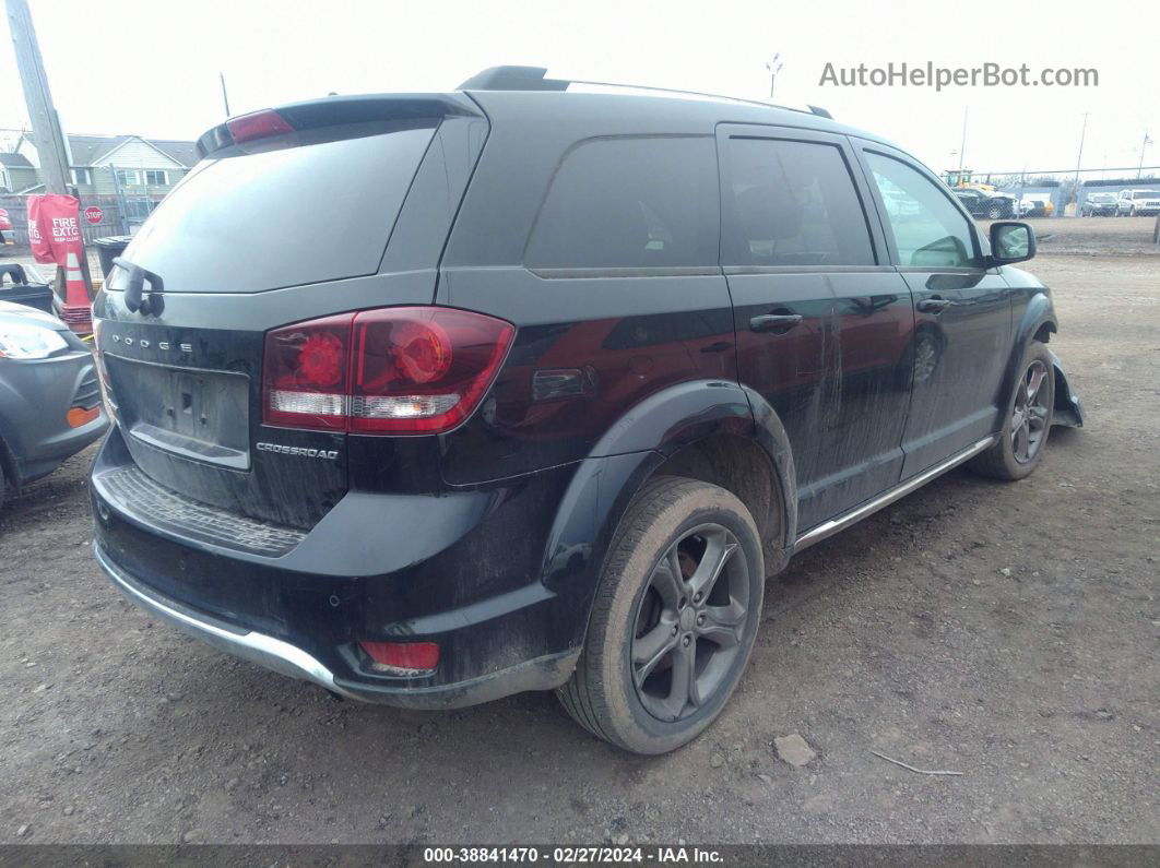 2016 Dodge Journey Crossroad Plus Black vin: 3C4PDCGB7GT107345