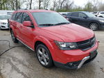 2016 Dodge Journey Crossroad Red vin: 3C4PDCGB7GT123559