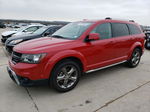 2016 Dodge Journey Crossroad Red vin: 3C4PDCGB7GT141656