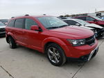 2016 Dodge Journey Crossroad Red vin: 3C4PDCGB7GT141656