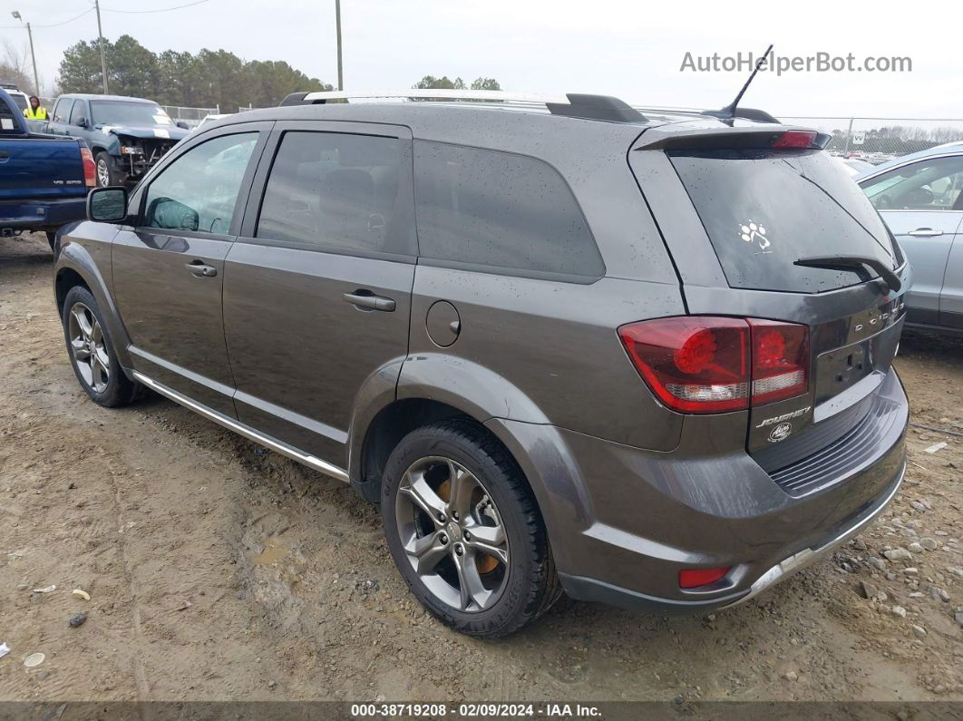 2017 Dodge Journey Crossroad Plus Серый vin: 3C4PDCGB7HT534848