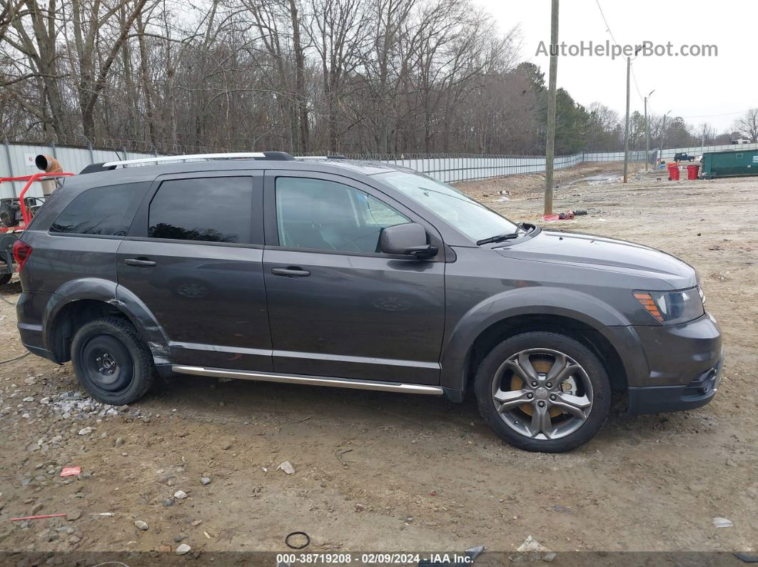 2017 Dodge Journey Crossroad Plus Серый vin: 3C4PDCGB7HT534848