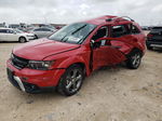 2014 Dodge Journey Crossroad Red vin: 3C4PDCGB8ET311438