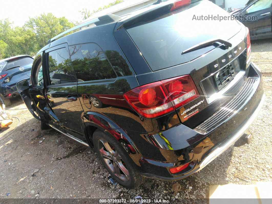 2017 Dodge Journey Crossroad Plus Black vin: 3C4PDCGB8HT566708