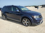 2017 Dodge Journey Crossroad Синий vin: 3C4PDCGB8HT577207