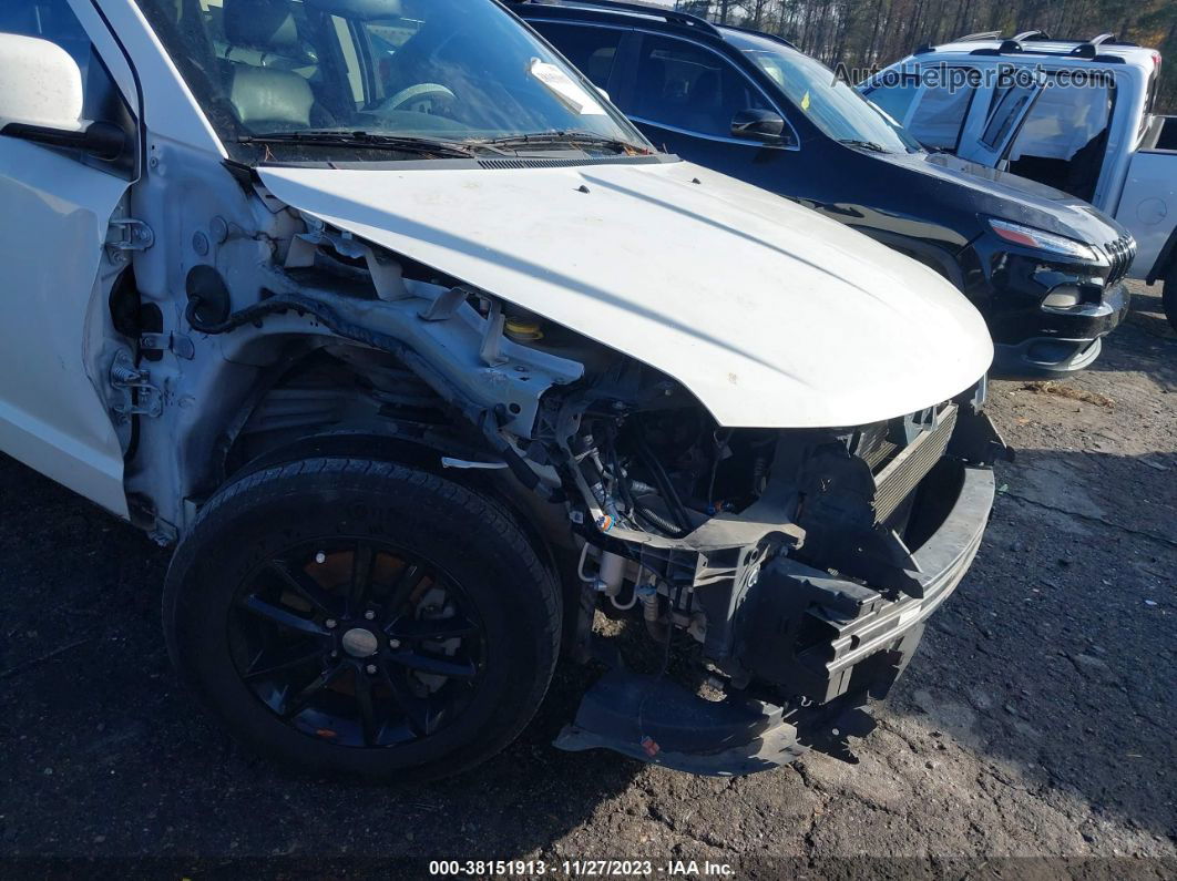 2017 Dodge Journey Crossroad Plus White vin: 3C4PDCGB8HT705364