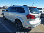 2014 Dodge Journey Crossroad Silver vin: 3C4PDCGB9ET260936