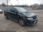 2015 Dodge Journey Crossroad Черный vin: 3C4PDCGB9FT697952