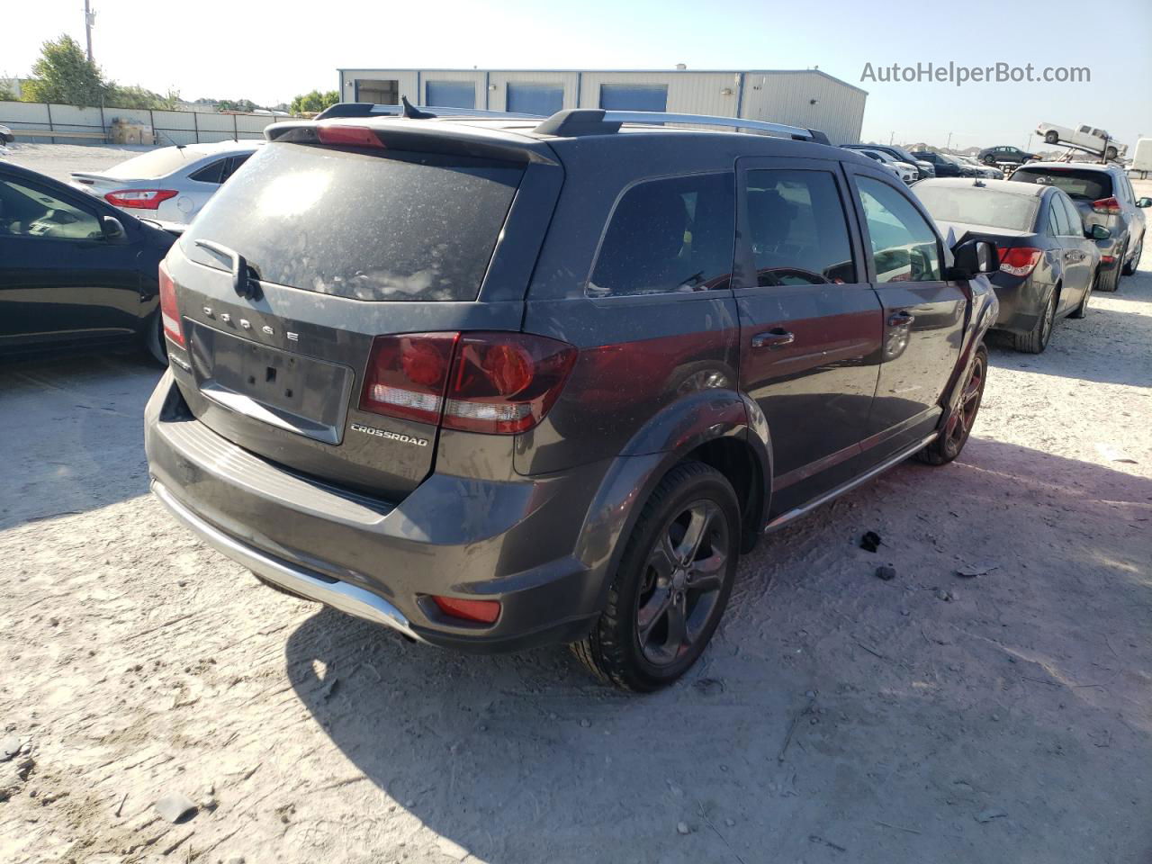 2016 Dodge Journey Crossroad Угольный vin: 3C4PDCGB9GT112532