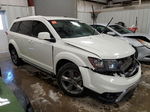 2016 Dodge Journey Crossroad White vin: 3C4PDCGB9GT146342