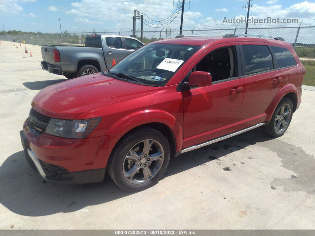 2017 Dodge Journey Crossroad Plus Красный vin: 3C4PDCGB9HT527237