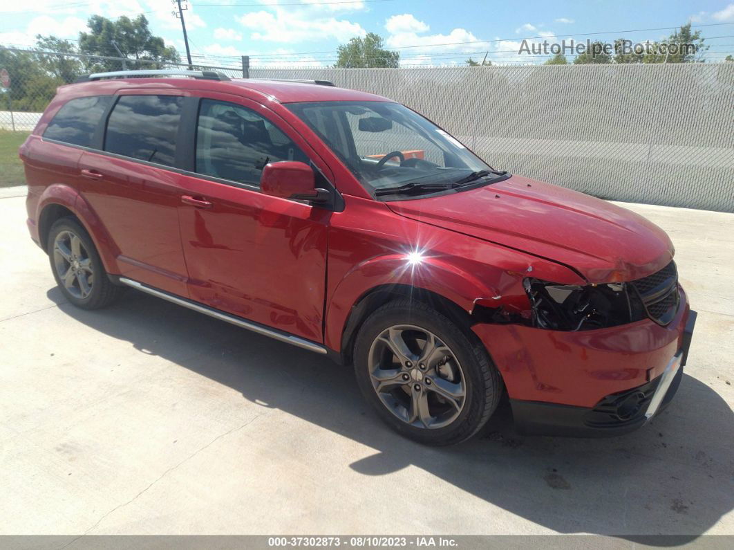 2017 Dodge Journey Crossroad Plus Red vin: 3C4PDCGB9HT527237