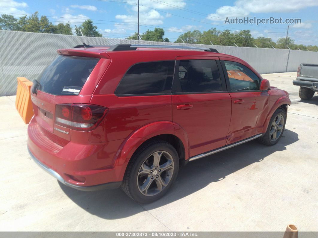 2017 Dodge Journey Crossroad Plus Красный vin: 3C4PDCGB9HT527237