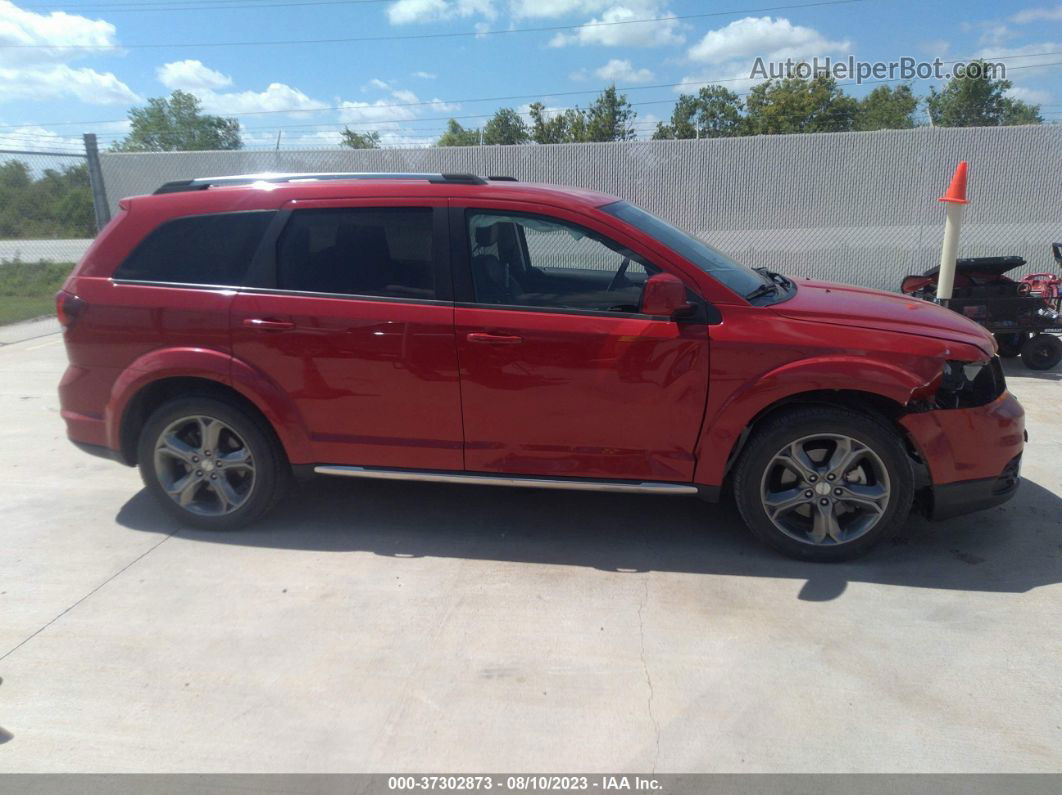 2017 Dodge Journey Crossroad Plus Красный vin: 3C4PDCGB9HT527237