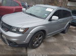 2015 Dodge Journey Crossroad Gray vin: 3C4PDCGBXFT606106