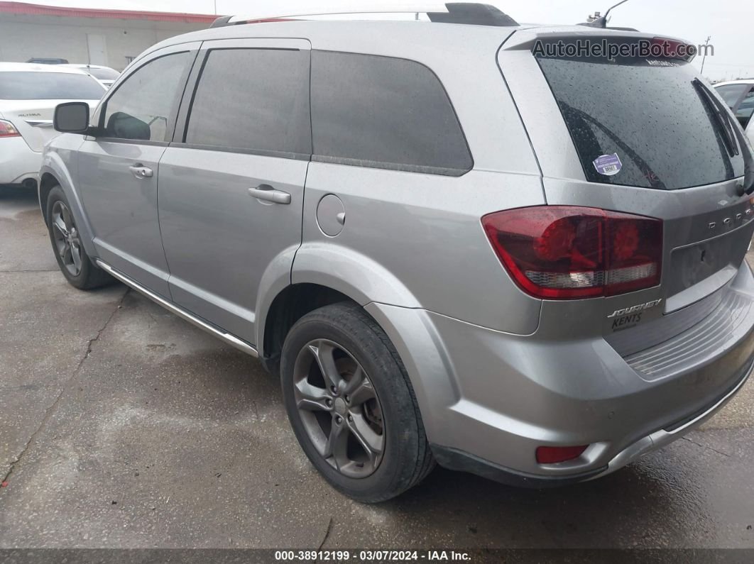 2015 Dodge Journey Crossroad Gray vin: 3C4PDCGBXFT606106