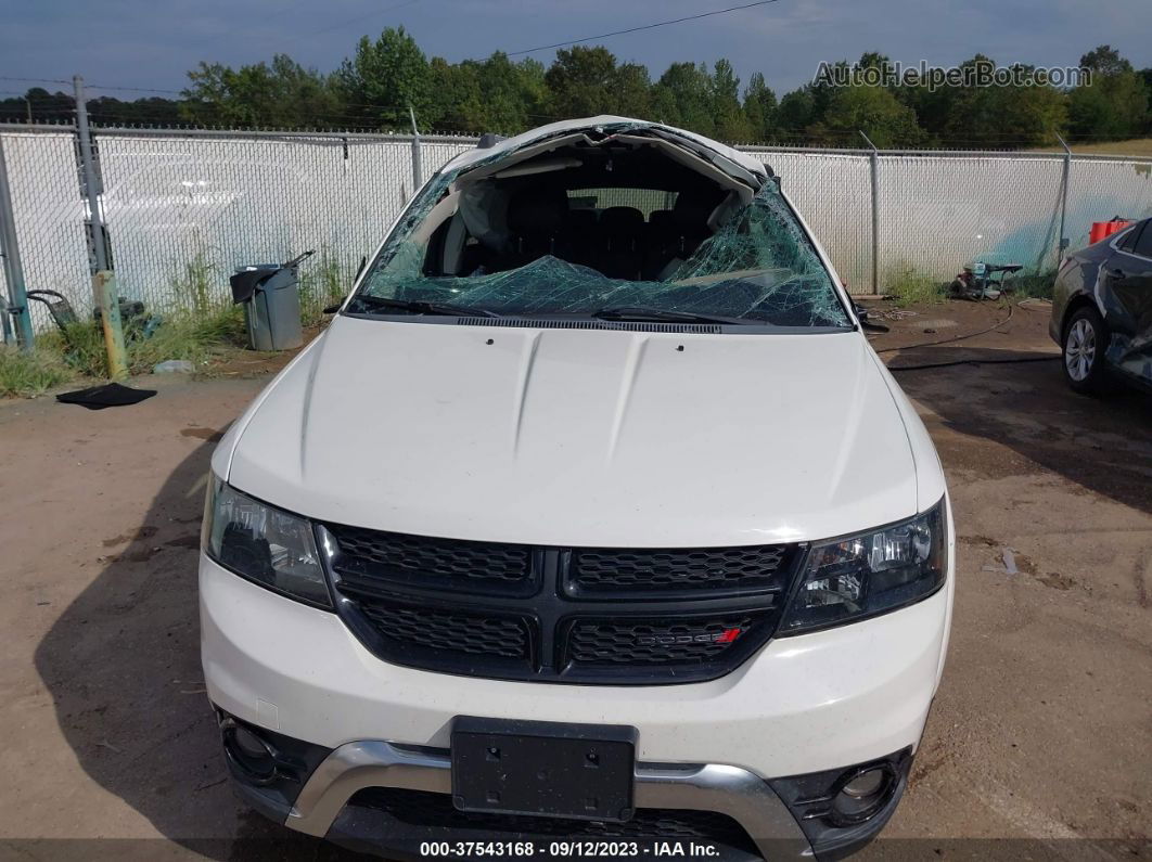 2016 Dodge Journey Crossroad Plus Белый vin: 3C4PDCGBXGT143787