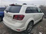 2016 Dodge Journey Crossroad White vin: 3C4PDCGBXGT185618