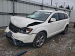 2016 Dodge Journey Crossroad White vin: 3C4PDCGBXGT185618