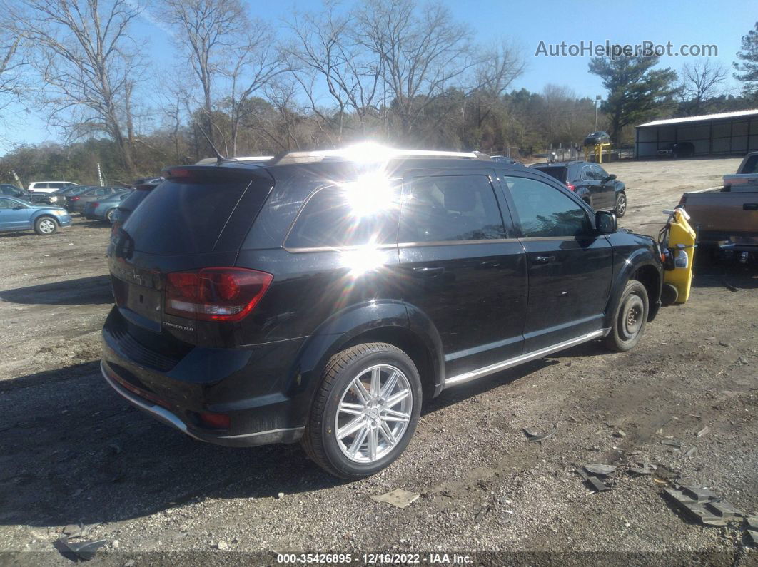 2017 Dodge Journey Crossroad Plus Черный vin: 3C4PDCGBXHT548758