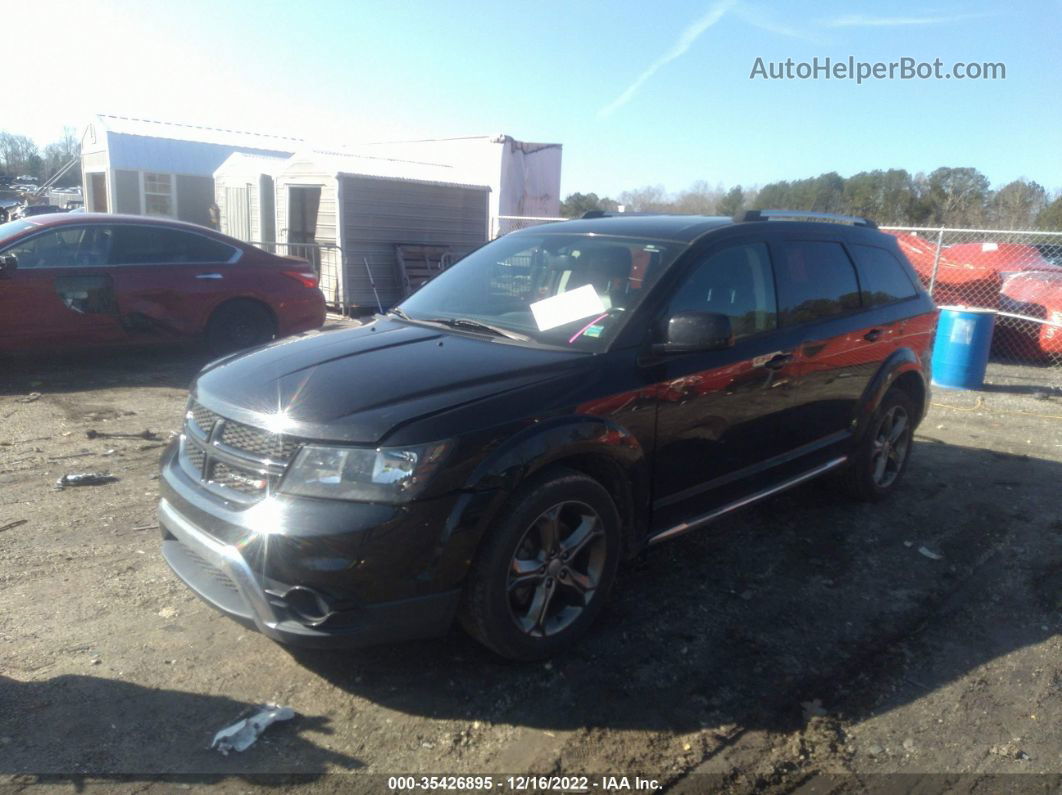 2017 Dodge Journey Crossroad Plus Black vin: 3C4PDCGBXHT548758