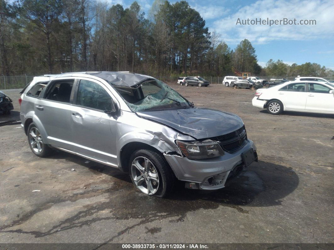 2017 Dodge Journey Crossroad Plus Gray vin: 3C4PDCGBXHT605332