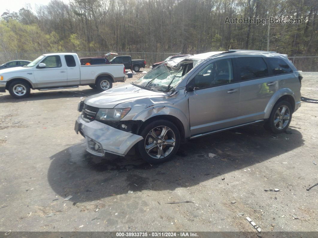 2017 Dodge Journey Crossroad Plus Серый vin: 3C4PDCGBXHT605332