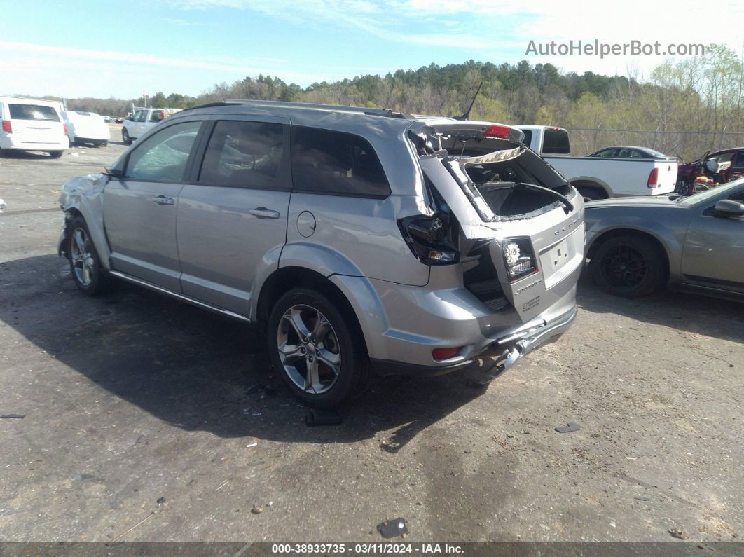 2017 Dodge Journey Crossroad Plus Gray vin: 3C4PDCGBXHT605332