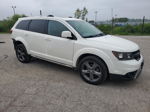 2017 Dodge Journey Crossroad White vin: 3C4PDCGBXHT612491