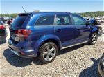 2017 Dodge Journey Crossroad Синий vin: 3C4PDCGBXHT653672