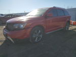 2015 Dodge Journey Crossroad Red vin: 3C4PDCGG0FT606286