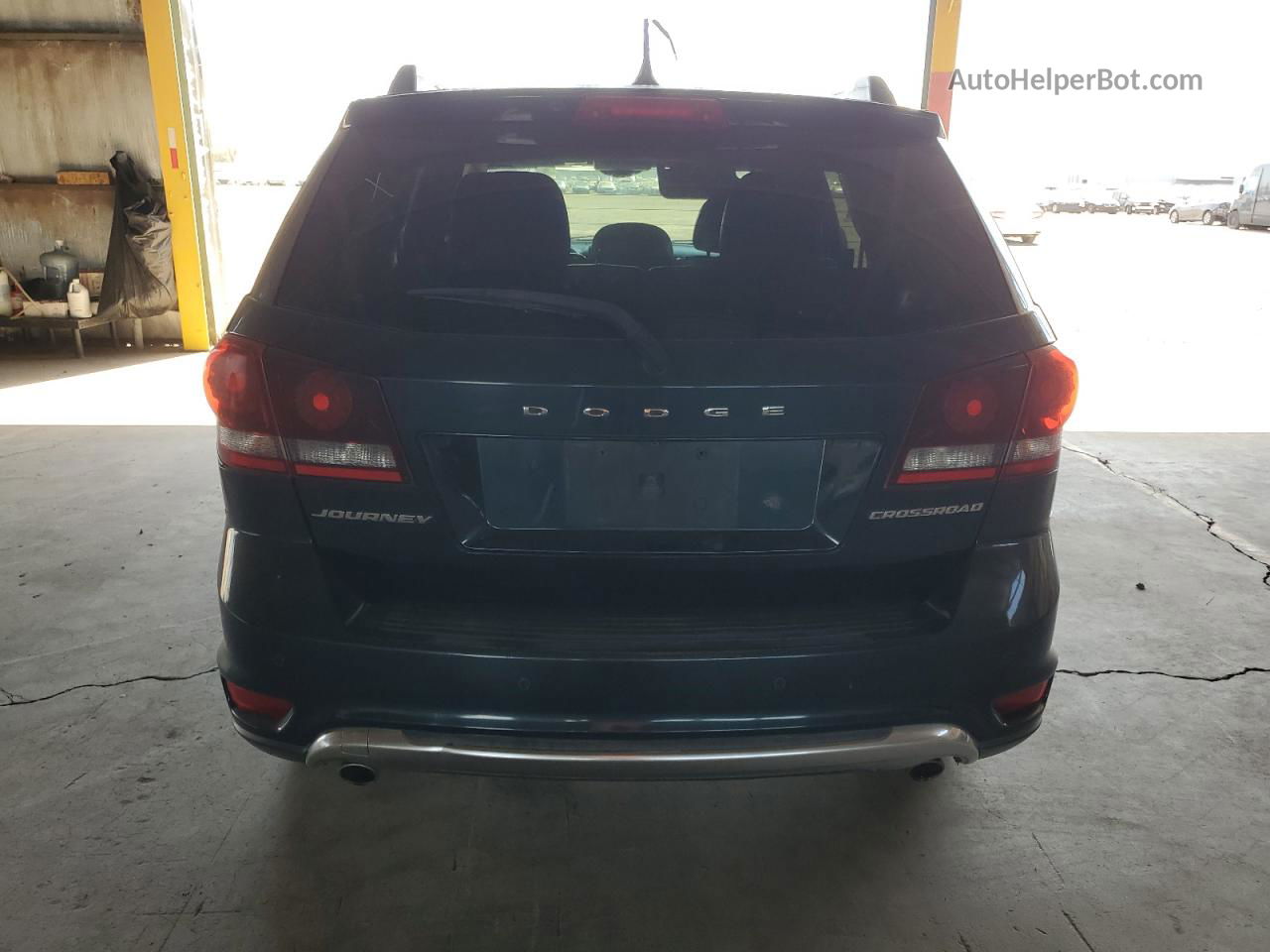 2015 Dodge Journey Crossroad Синий vin: 3C4PDCGG0FT618325